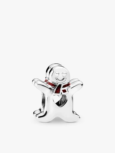 Sweet Gingerbread Man, Translucent Vermelho Esmalte