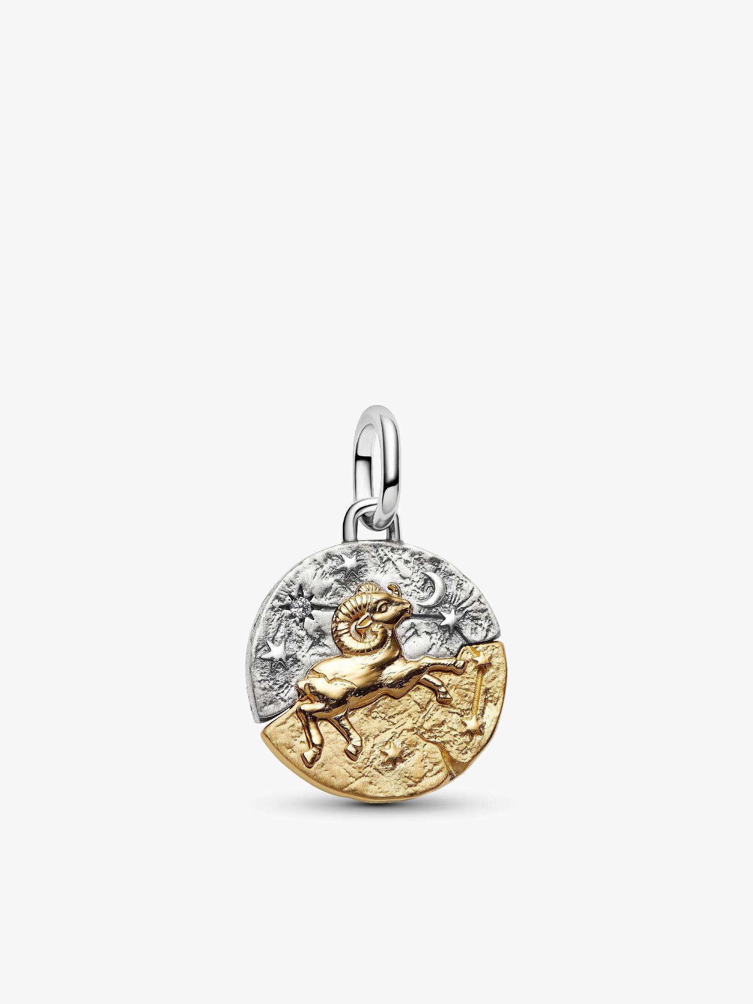 Charm Medalhão do Zodíaco do signo de Áries