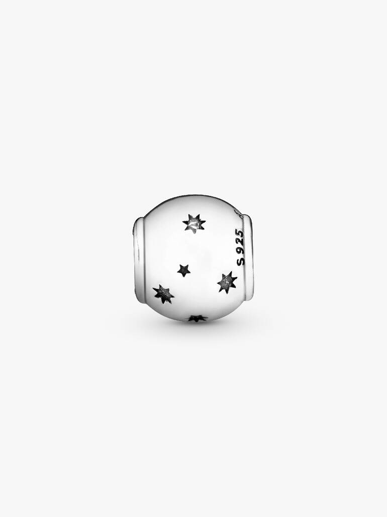 Southern cross kangaroo silver charm