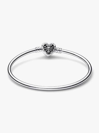 Bracelete Pandora Moments com Fecho de Máscara do Homem-Aranha da Marvel