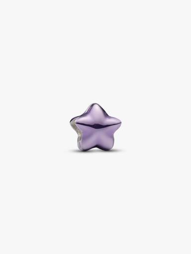 Mini charm Estrela Roxa
