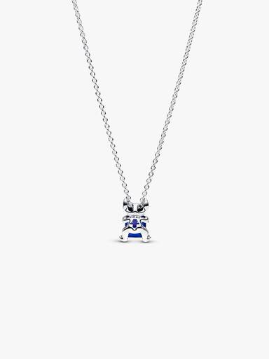 Colar Azul do Stitch da Disney