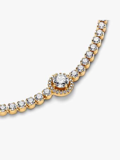 Pulseira Riviera Halo Brilhante