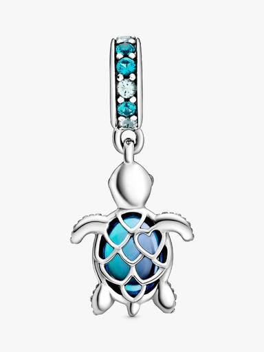 Charm Pendente de Tartaruga Marinha em Vidro de Murano