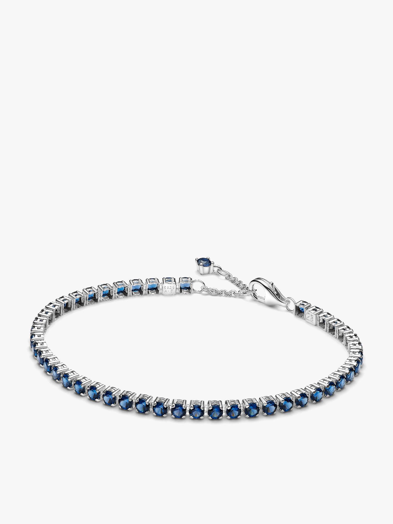Pulseira Riviera Azul Escuro Brilhante