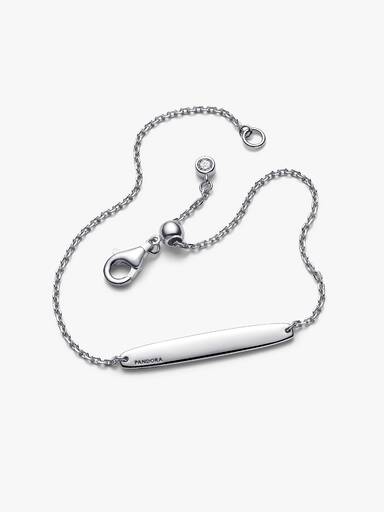 Braceletee de Corrente com Barra Grabable