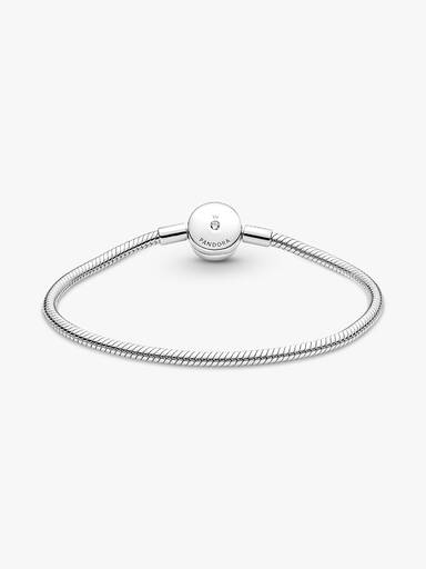 Pulseira Corrente Snake com Fecho em Halo