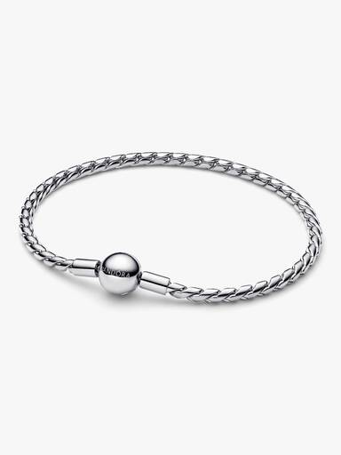 Pulseira Corrente Texturizada e Fecho Esférico