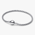 Pulseira Corrente Texturizada e Fecho Esférico Pulseira Corrente Texturizada e Fecho Esférico