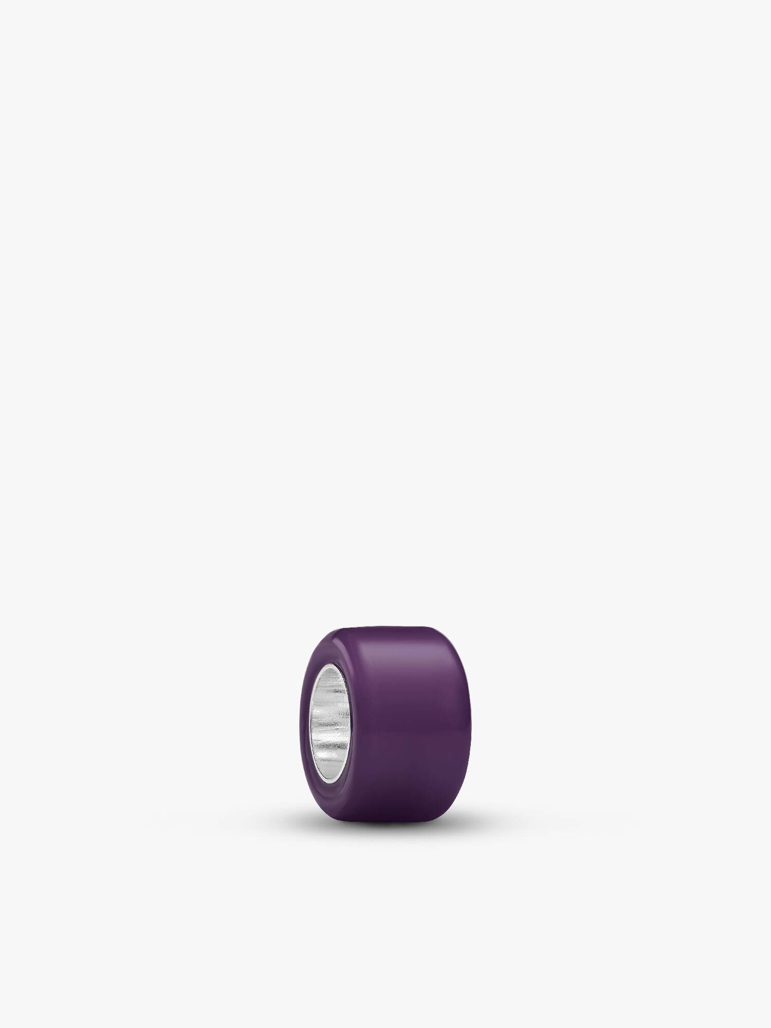 Mini charm de Vidro de Murano Roxo