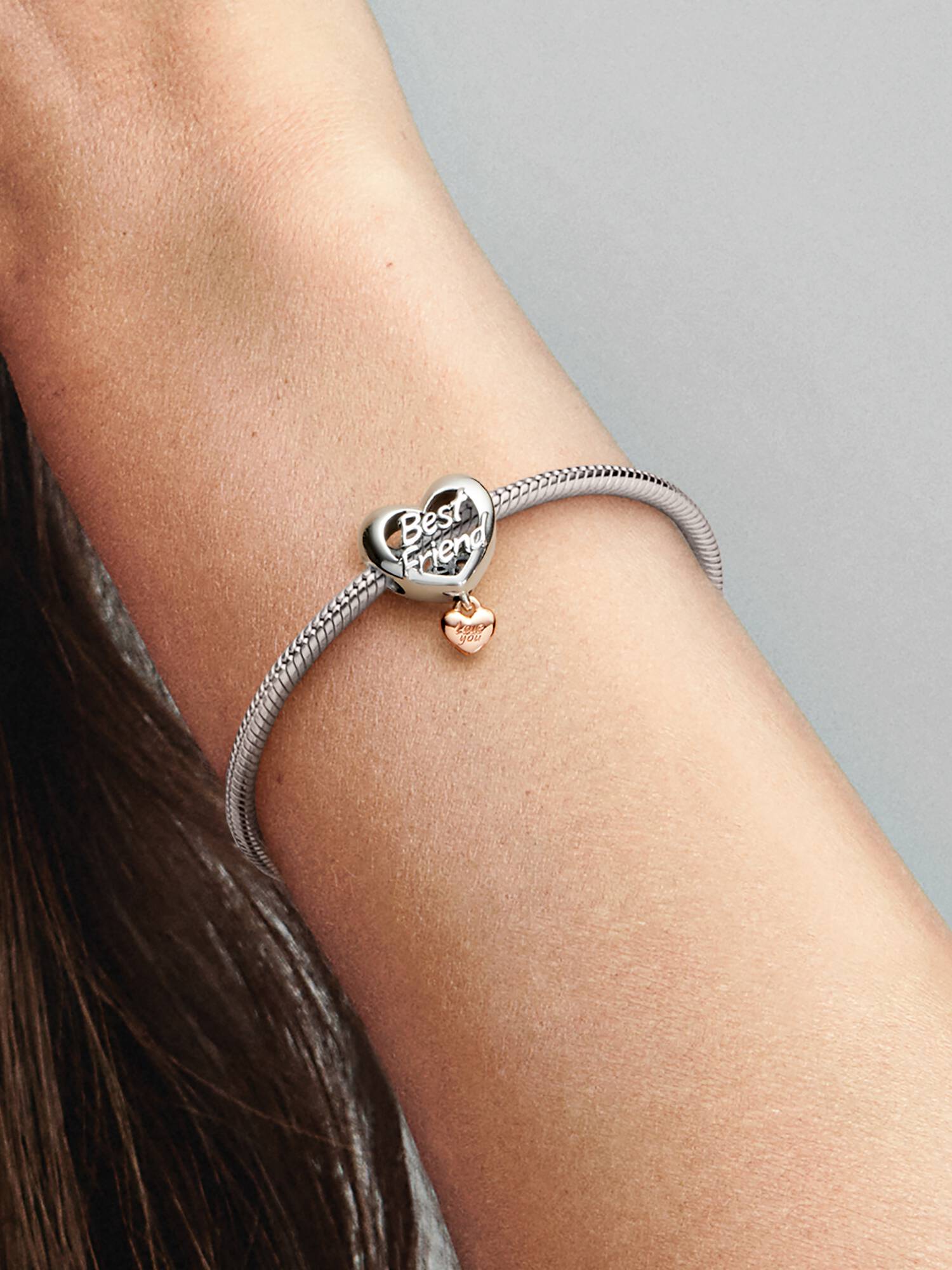 Charm Coração Te Amo Melhor Amiga