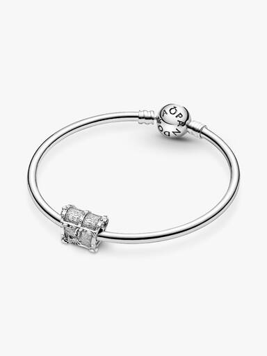 Chest of treasure sterling silver charm