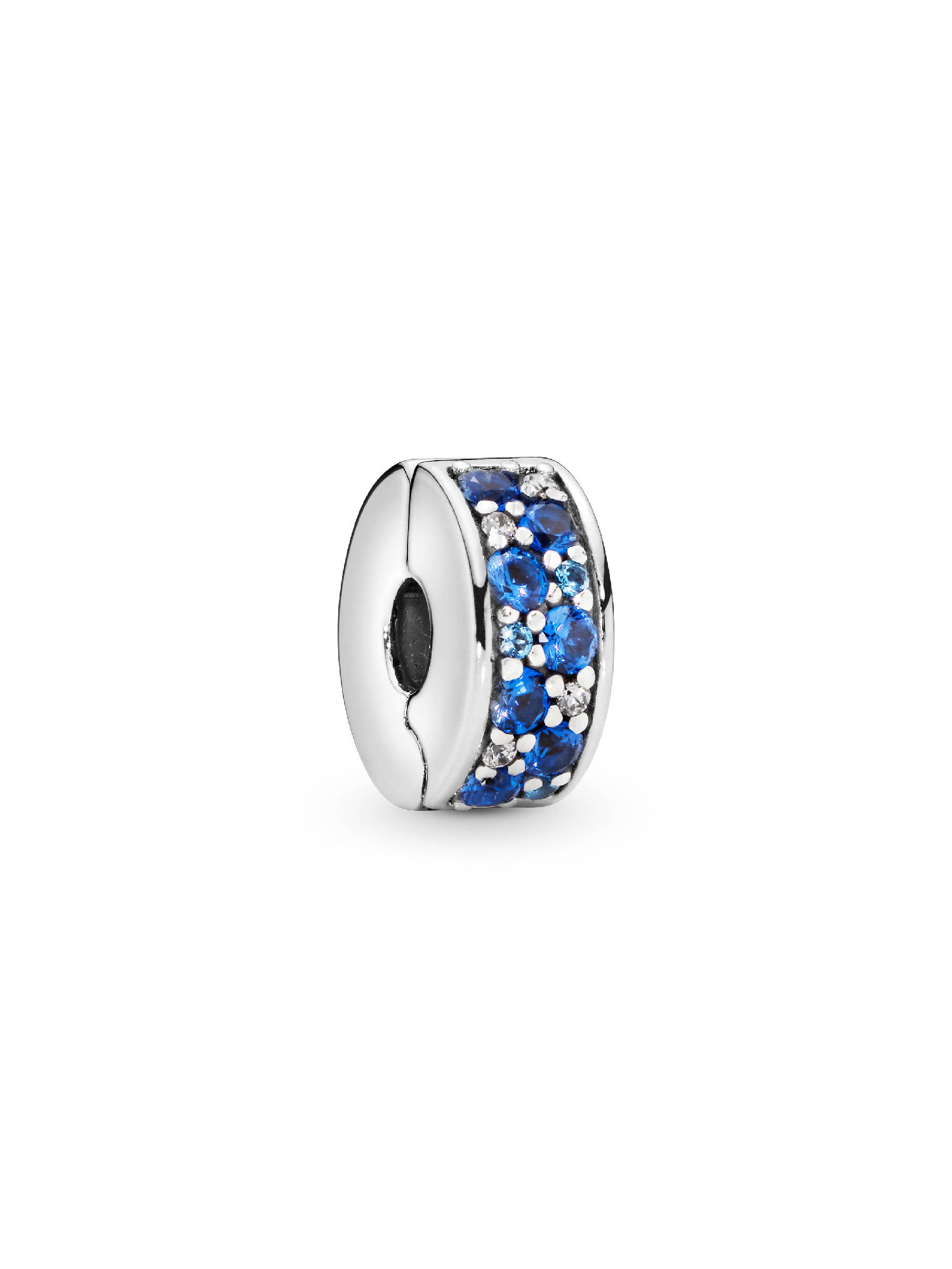 Clip Charm Pavé Azul