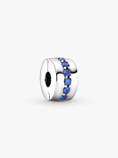 Charm Separador Fileira Azul Brilhante
