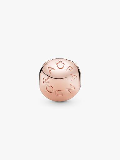 Logo PANDORA Rose clip