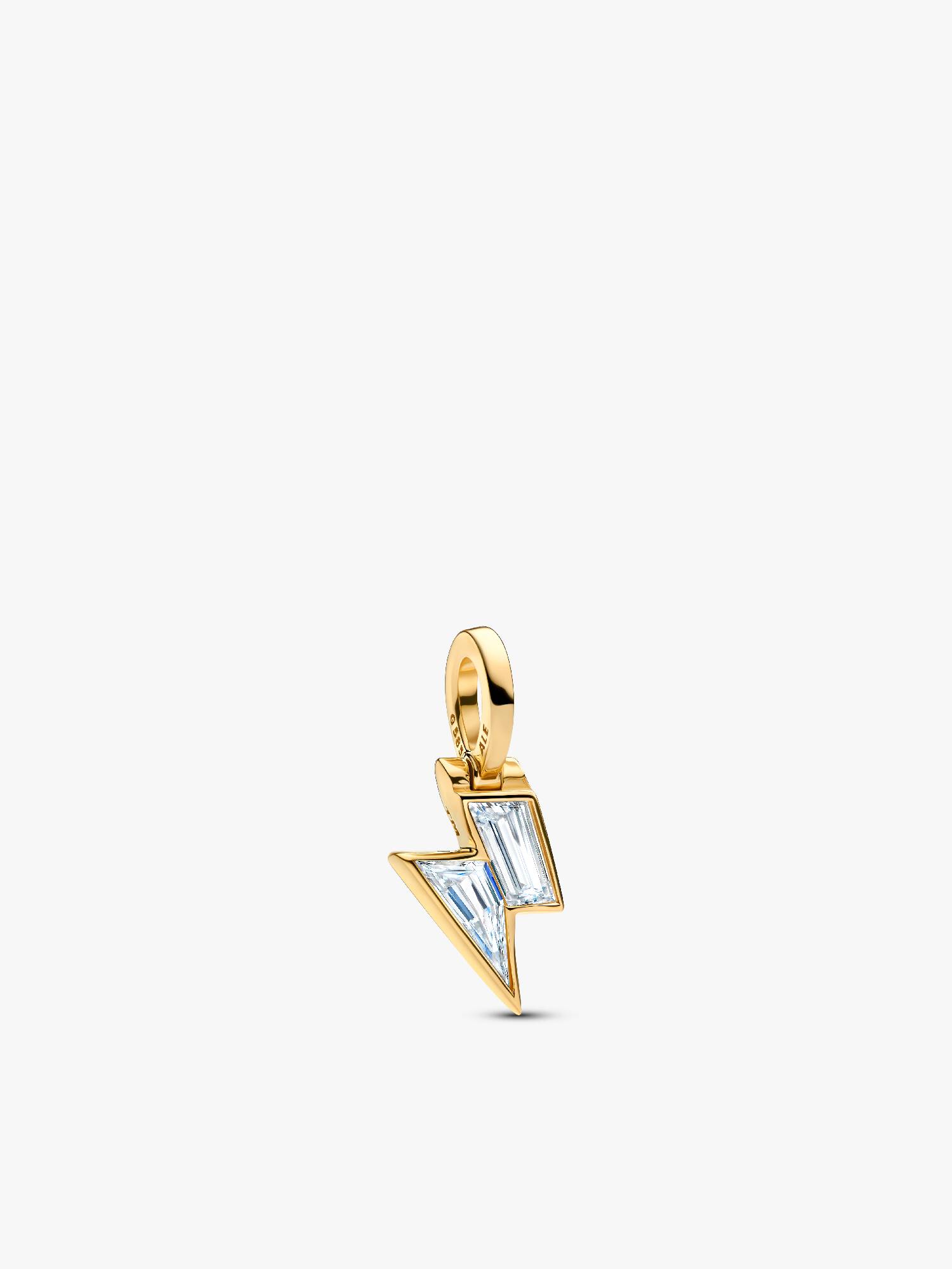 Pingente Harry Potter™ Cicatriz com Diamante cultivado em laboratório e Ouro 14K