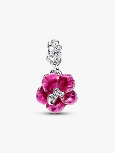 Charm Pendente Flor de Hibisco