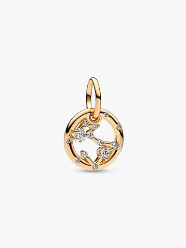 Charm pendente do zodíaco de peixes