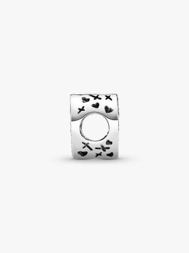 Charm Coração Livre brilhante