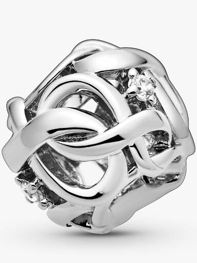 Vazado Woven Infinito Charm