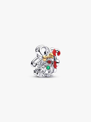 Charm Vazado de Boneco de Gengibre