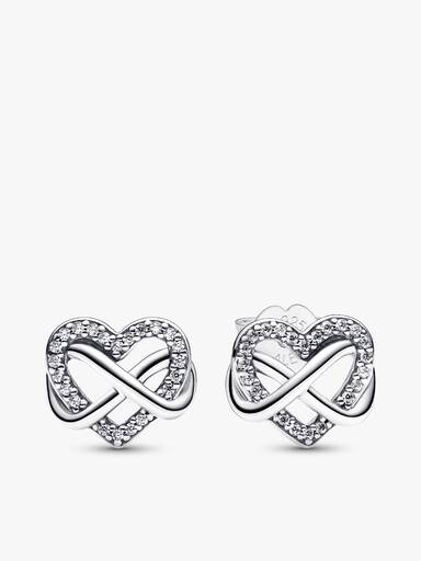 Conjunto Coração infinito Brilhante