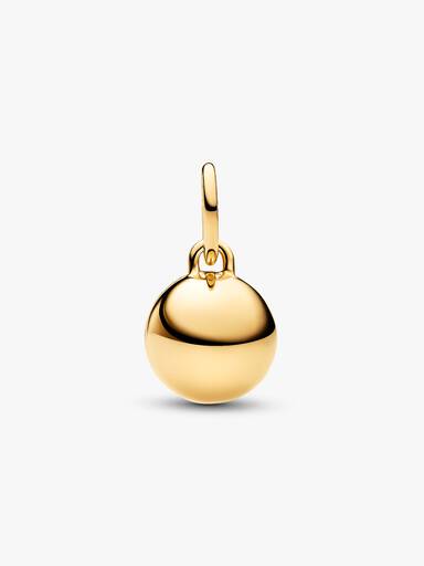 Charm “Mãe” com fecho esférico.