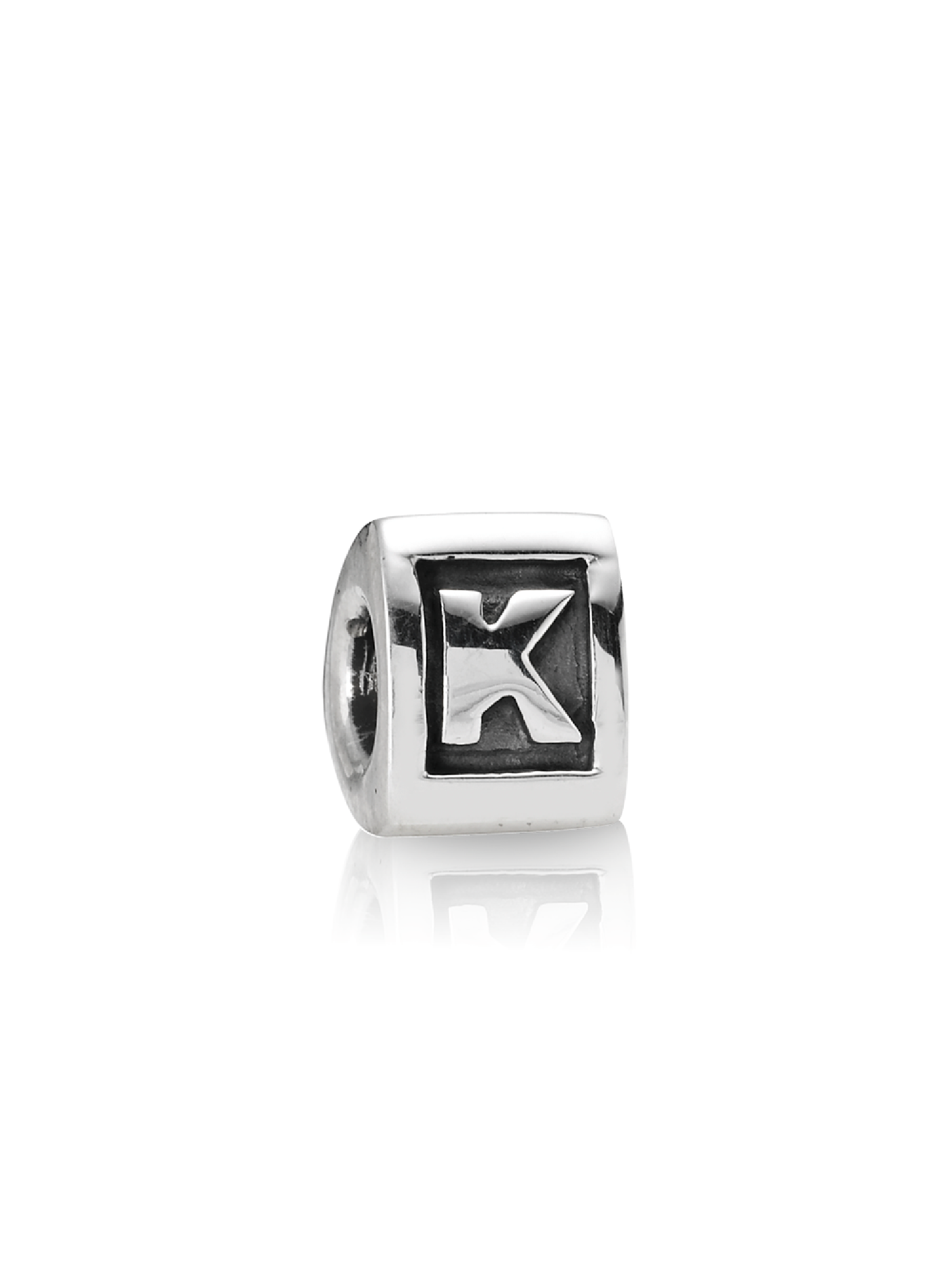 Capital K silver charm