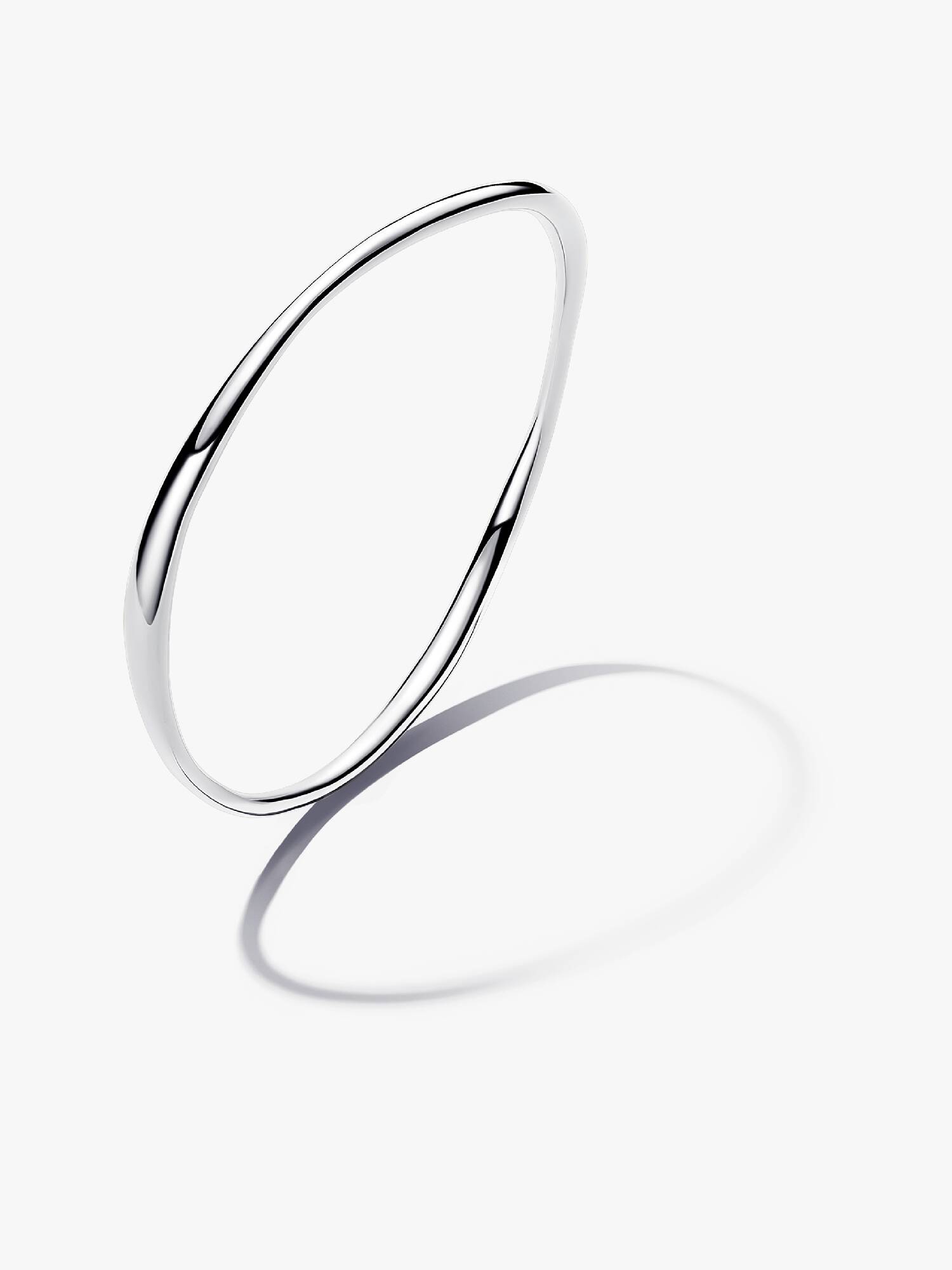 Bracelete Rígido em Forma Orgânica