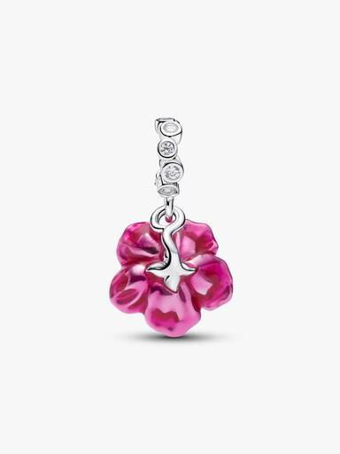Charm Pendente Flor de Hibisco