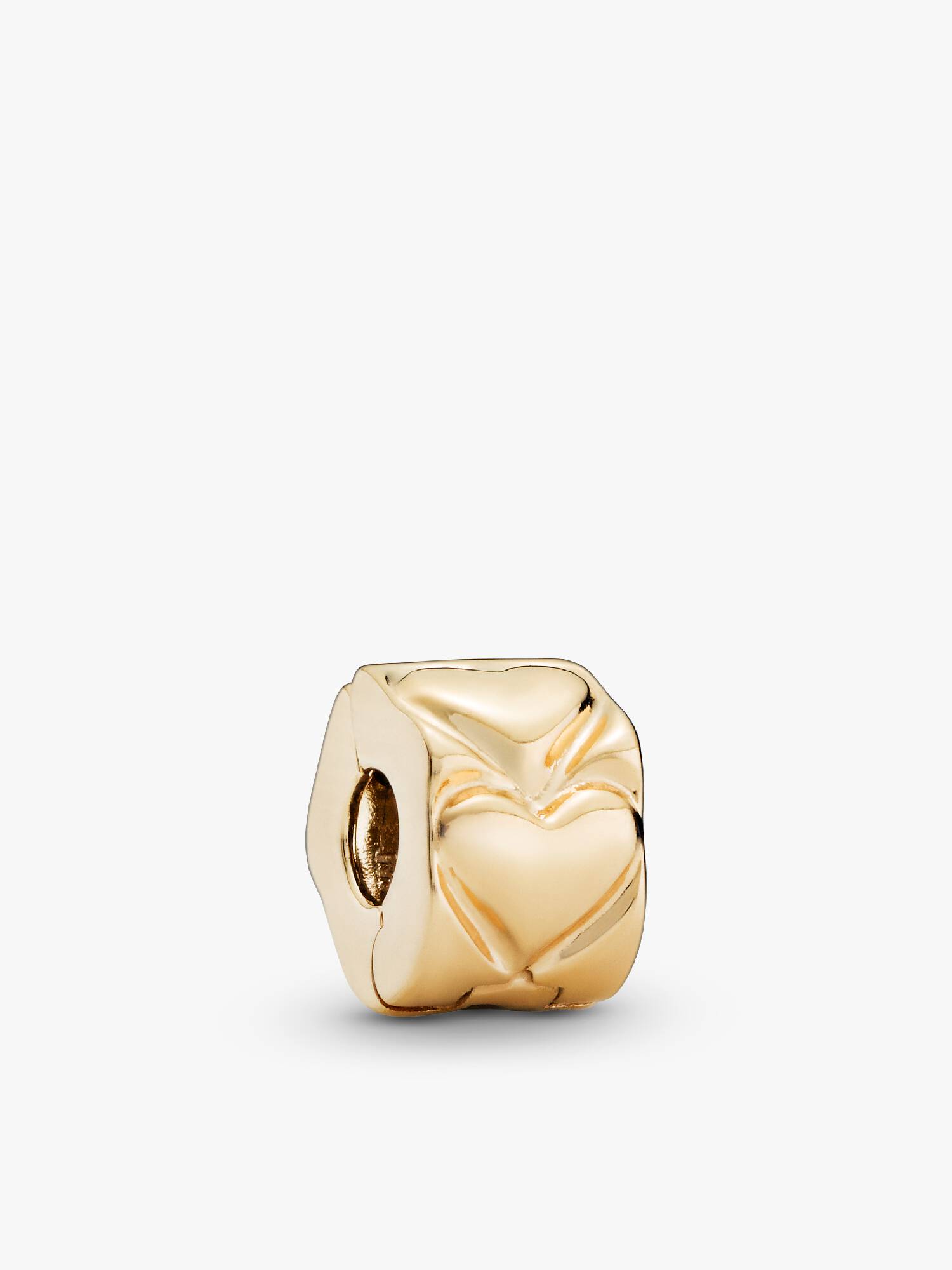 Charm Clip Coração Sencillo