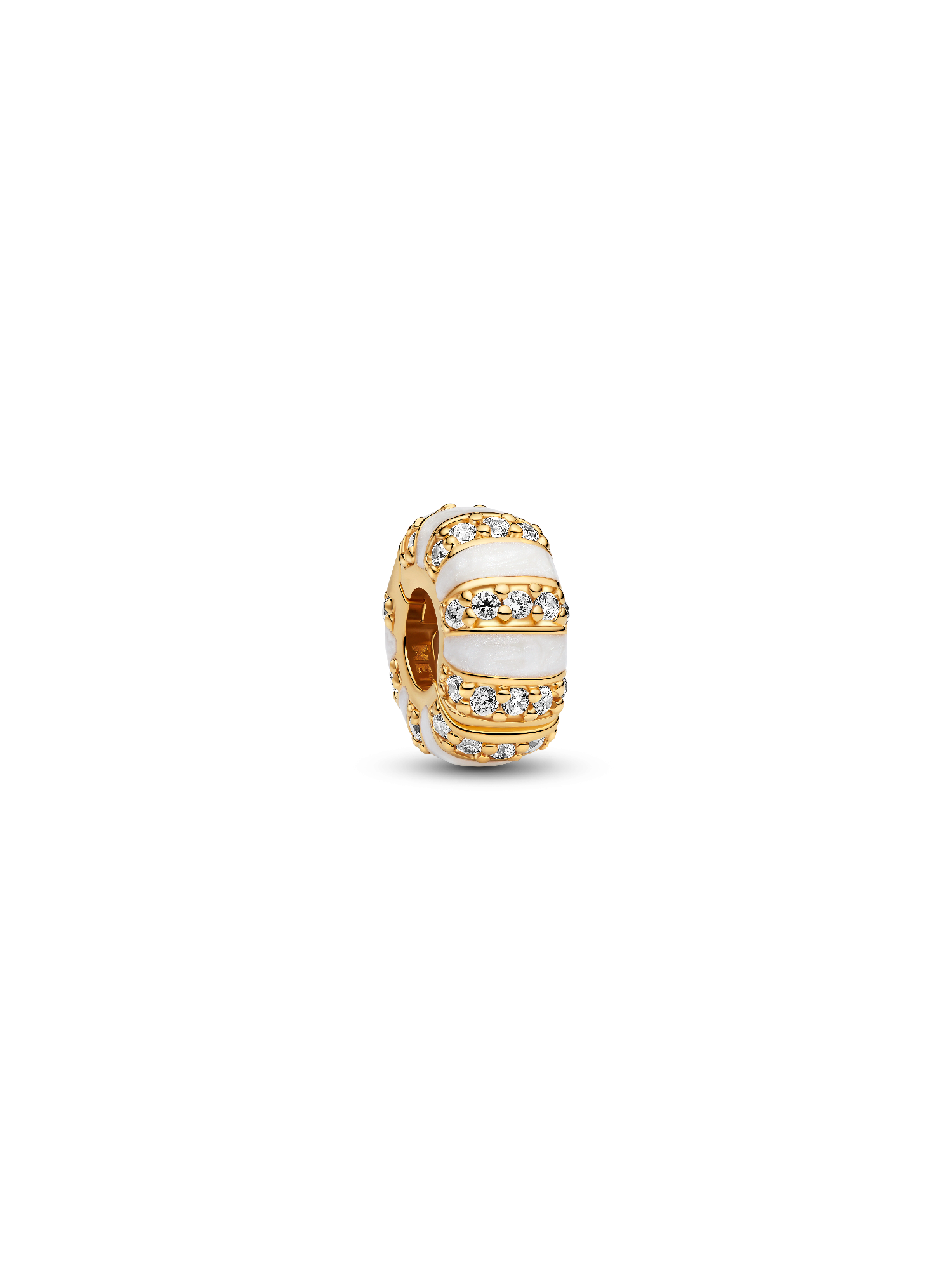 Clip charm de pedras e esmaltação