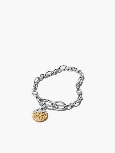 Conjunto de Braceletes com Medalhão de Sagitário