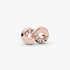 PANDORA Rose infinity sign petite element with clear cubic zirconia PANDORA Rose infinity sign petite element with clear cubic zirconia