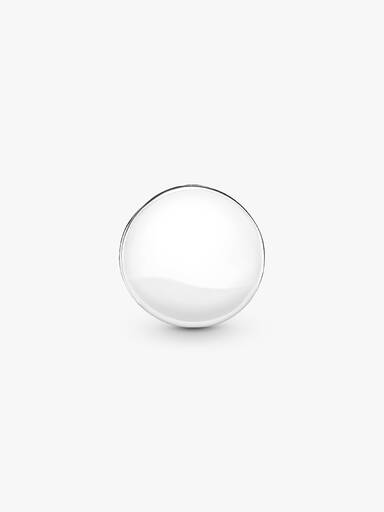 PANDORA Reflexions silver clip charm with clear cubic zirconia