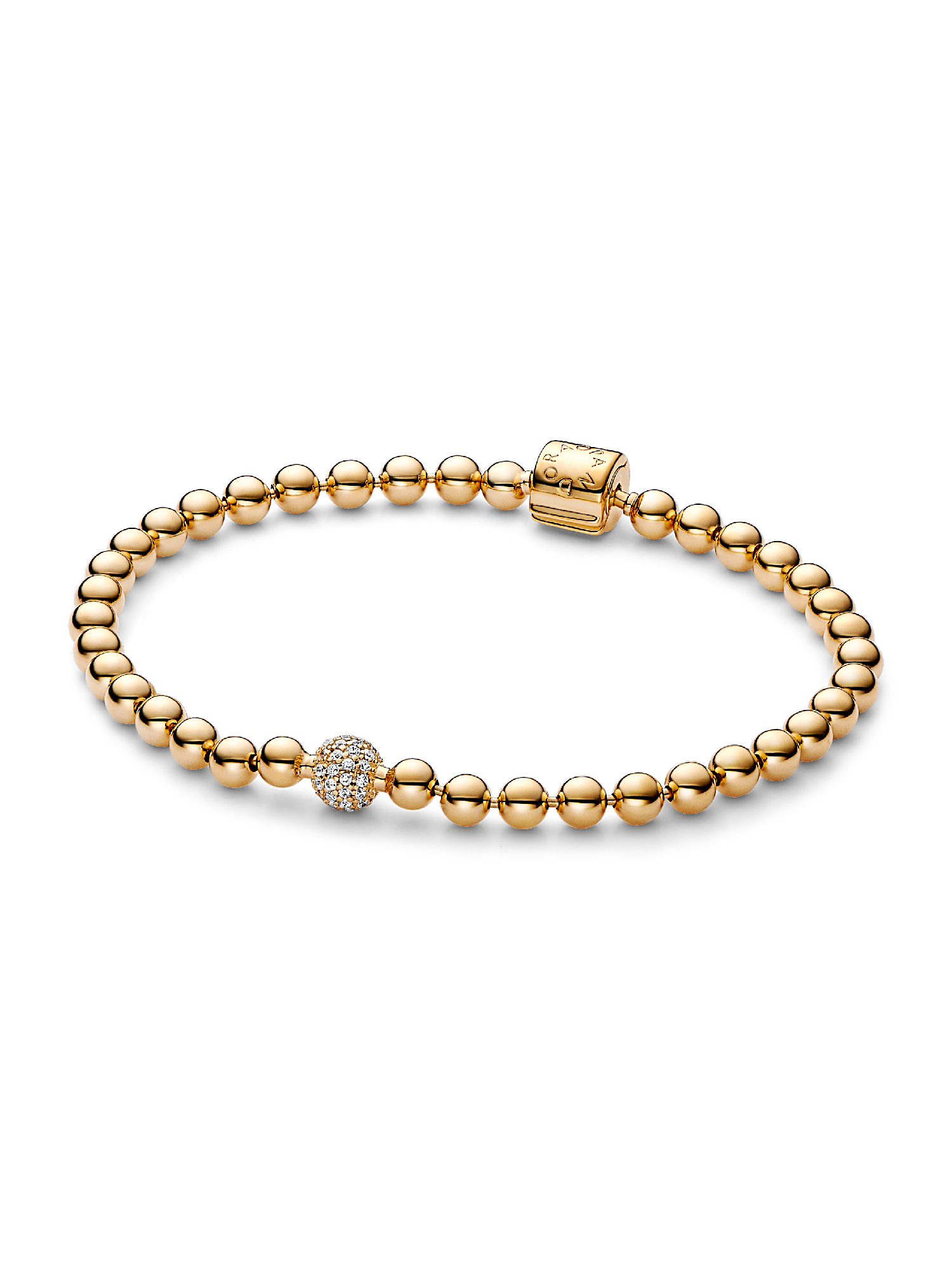 Pulseira Esferas Brilhante
