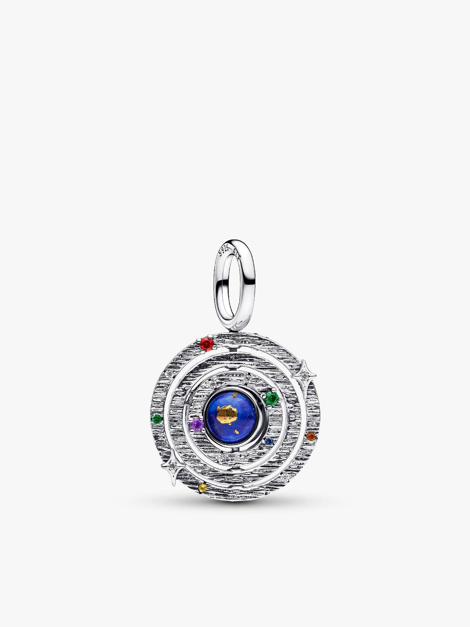 Charm Pendente de Esfera Armilar Giratória 