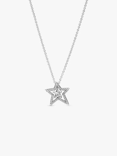 Colar Estrela Assimétrica