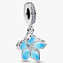 Charm Pendente Flor de Cerejeira Azul Charm Pendente Flor de Cerejeira Azul