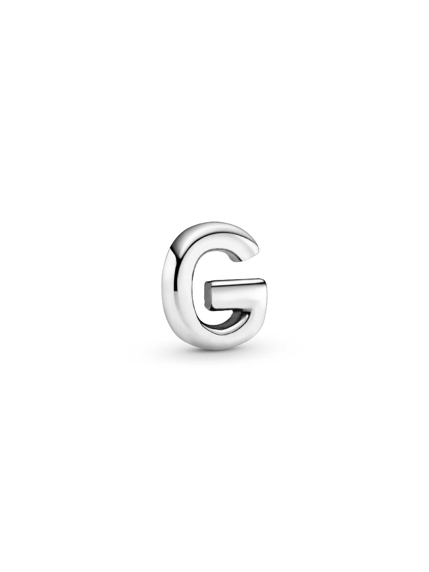 Letter G silver petite element