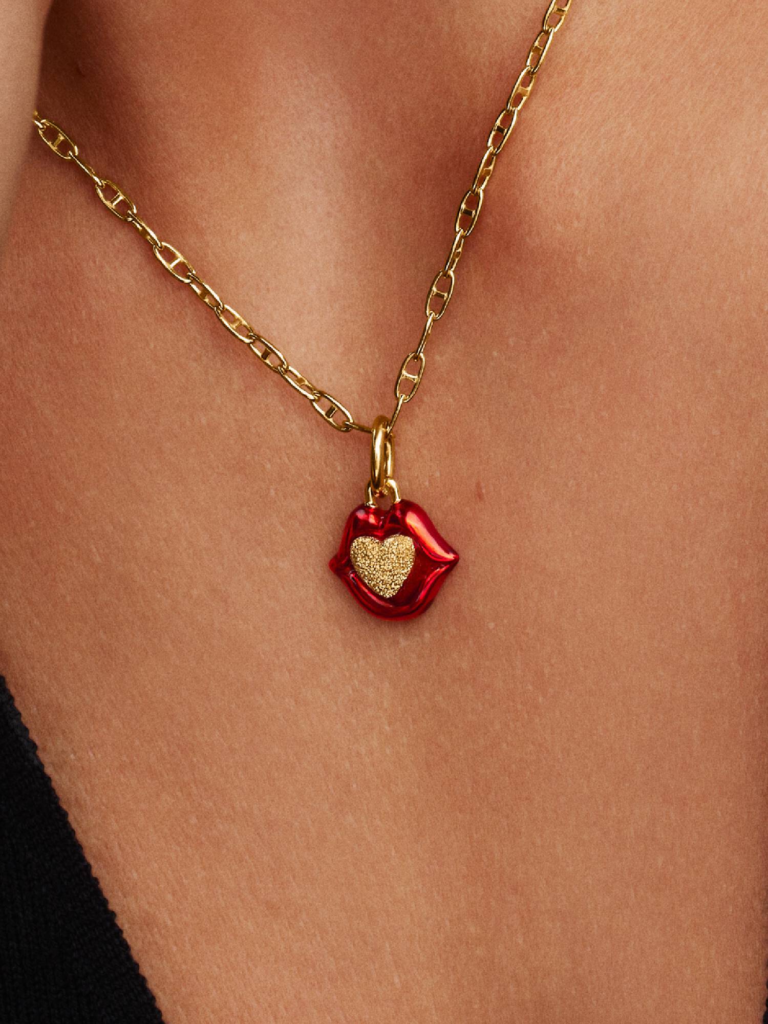 Charm Pendente Pat McGrath The Lips of Love
