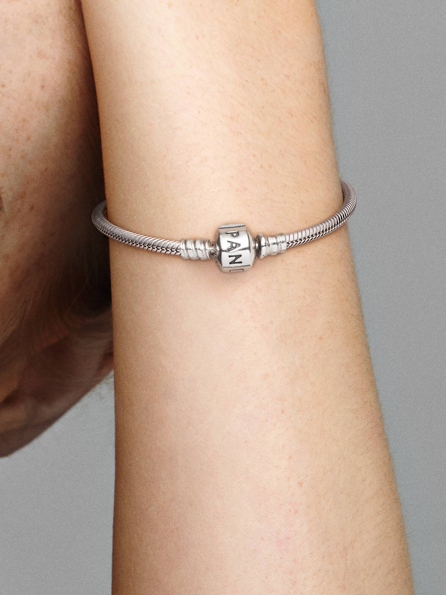Pulseira Corrente Snake com Fecho Cilíndrico