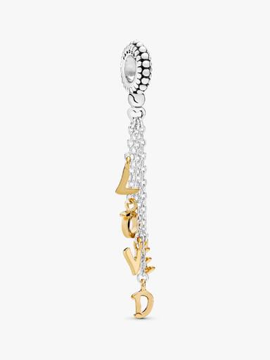 Chained loved PANDORA Shine and silver dangle