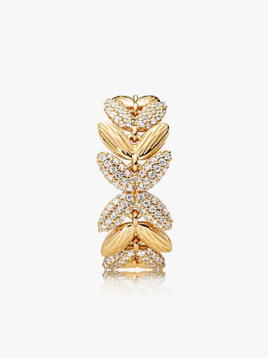 Anel Limited Edition Circle of Seeds, Pandora Shine™ e Zircônia Cúbica Transparente