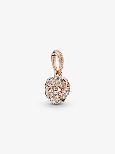 Cintilante Knot Pingente
