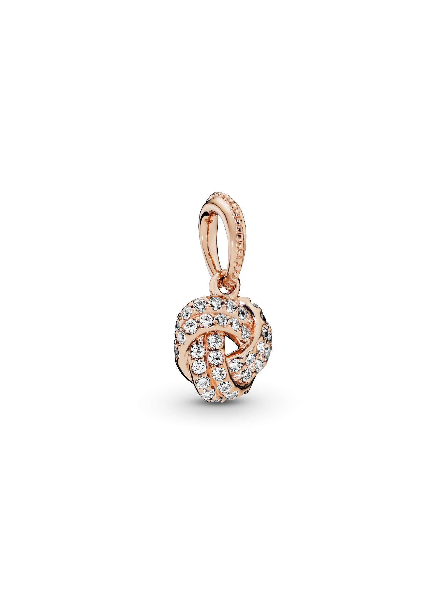 Cintilante Knot Pingente