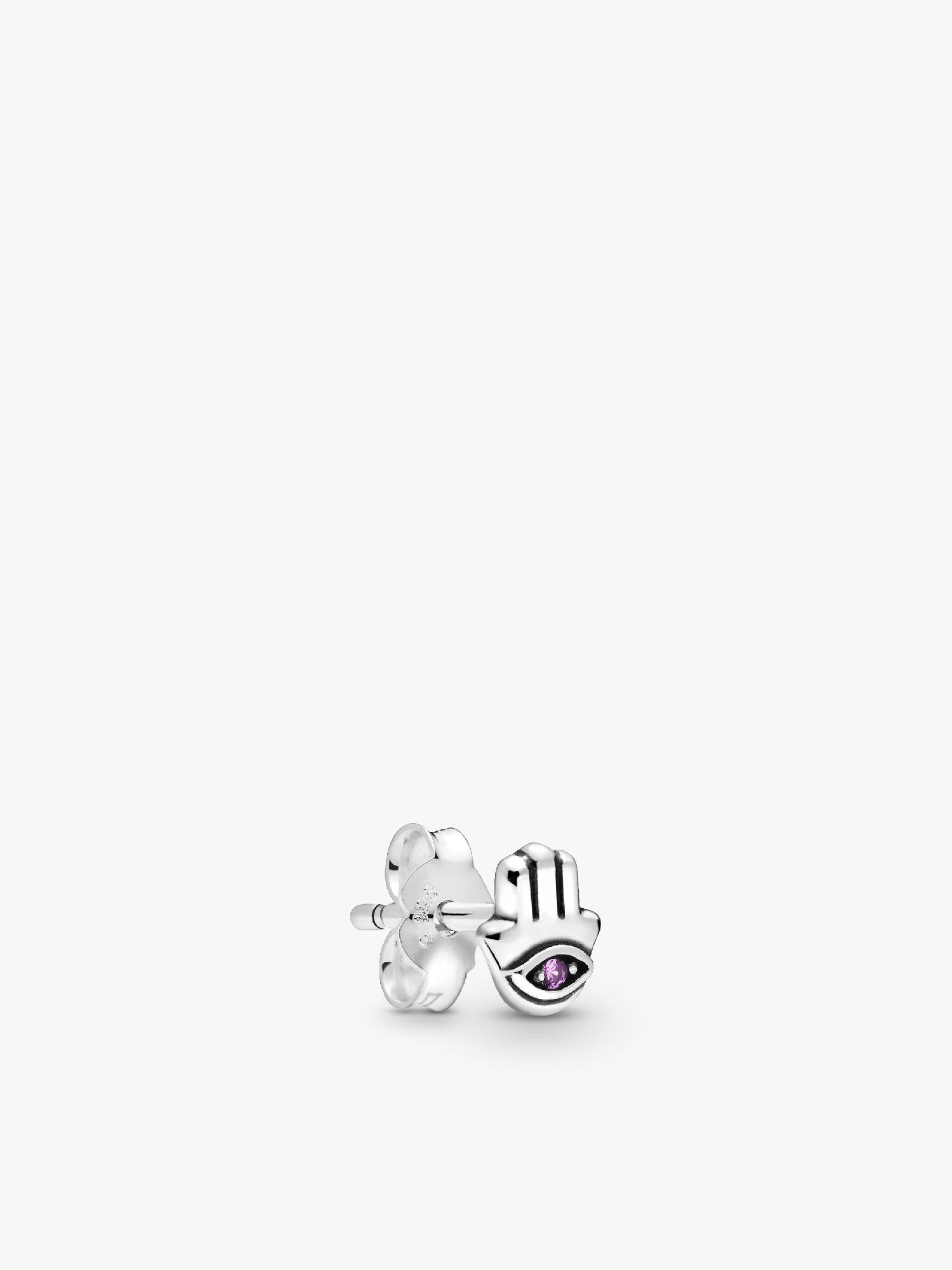 Pandora ME Hamsa Hand Brinco de Botão Único