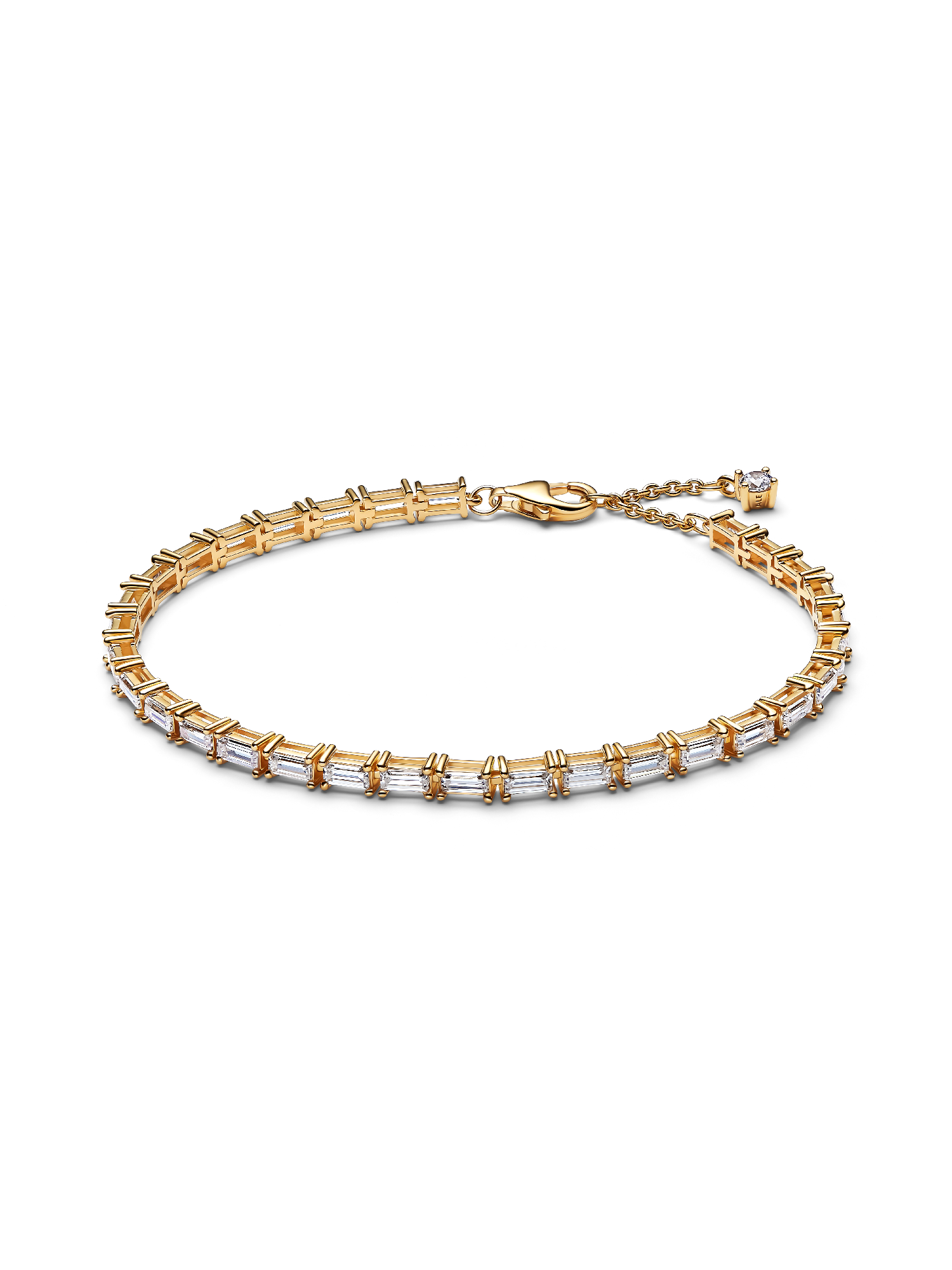 Pulseira de Riviera Baguette Brilhante
