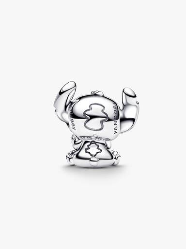 Charm de Coração Azul Stitch da Disney