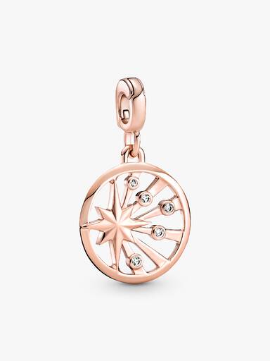 Charm Medalhão Rayos de Vida Pandora ME